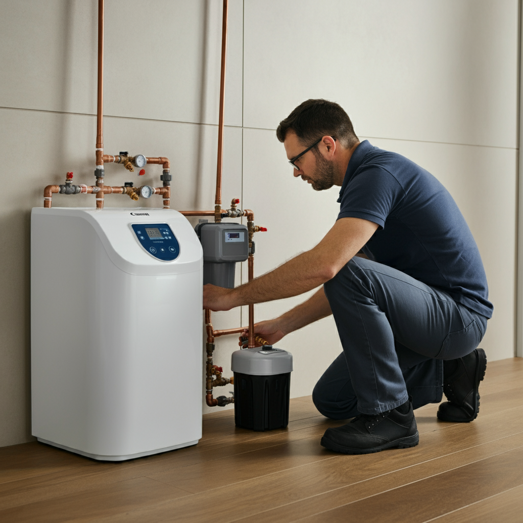 Professional water softener installation ensures optimal performance and efficiency