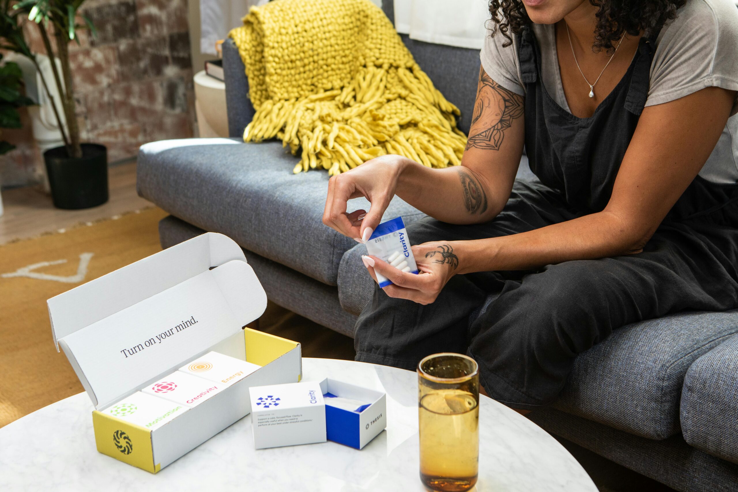 Woman With Water Testing Kit