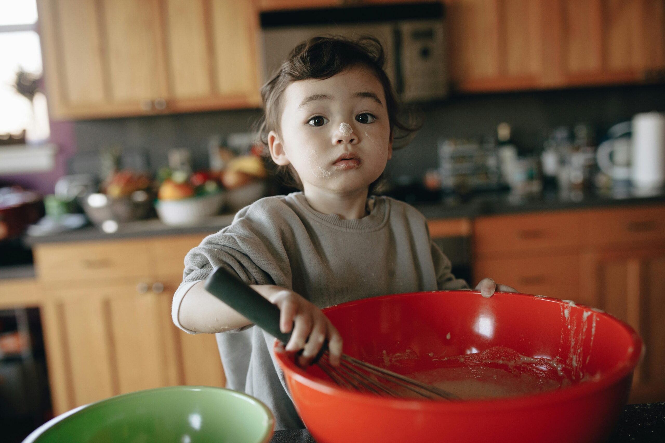 Young Boy cooking